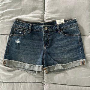 A.N.A Dark Destruction Denim Jean Shorts | NWT | 28/6